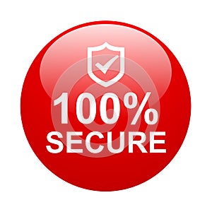 100% secure button