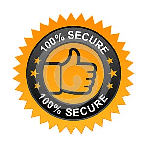 100% secure label
