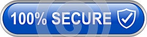 100 secure web button