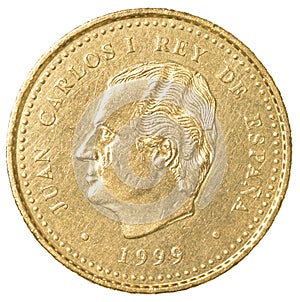 100 spanish pesetas coin