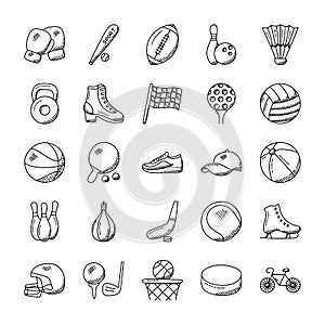 100 Sports Icon Set