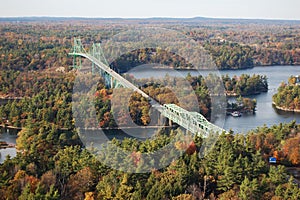 Thousand Islands Bridge, Ontario, Canada photo