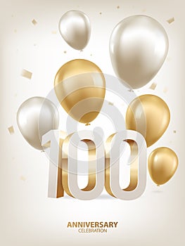 100th Year Anniversary Background