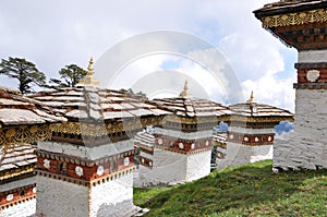 108 Chortens of Dochula Pass, Bhutan