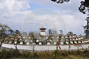 108 Chortens of Dochula Pass, Bhutan