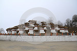 108 Stupa on Dochula Pass