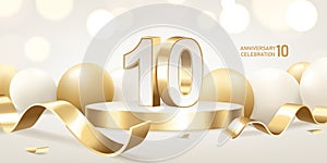 10th Anniversary Celebration Background