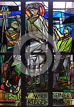 10th Stations of the Cross, Jesus is stripped of His garments