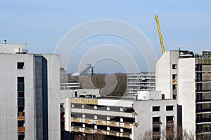 11 storeys of office building changed into appartment building