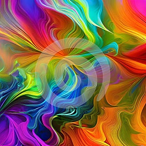 1135 Abstract Ink Blends: A captivating and abstract background featuring abstract ink blends in captivating and blended colors