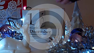 11th December Date Blocks Advent Calendar