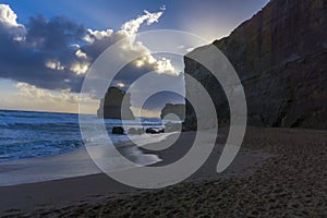 12 Apostles along the Great Ocean Road at sunset