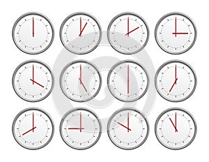 12 clocks