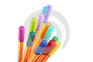 12 colourful highliter pens