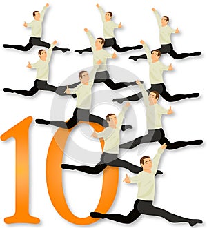 12 Days of Christmas: 10 Lords A Leaping photo