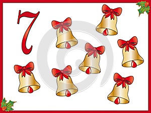 12 days of christmas: 7 bells