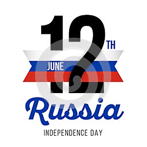 12-June-Congratulatory design on June 12, to the Independence Day