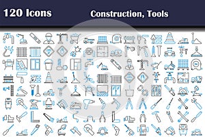 120 Icons Of Construction, Tools