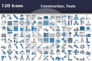 120 Icons Of Construction, Tools