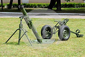 The 120-mm mortar