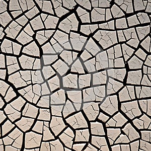 1227 Cracked Earth Texture: A textured and weathered background featuring a cracked earth texture with dry and parched surfaces,