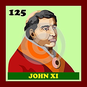 125th Catholic Church Pope John XI