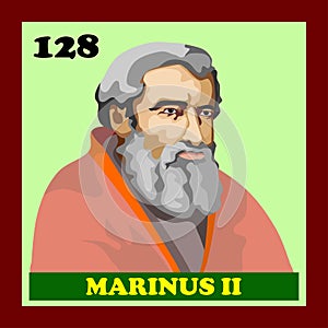 128th Catholic Church Pope Marinus II