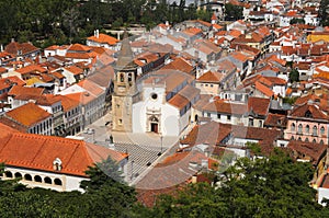 12th-century Convent of Christ in Tomar, Portugal. UNESCO World Heritage Site.