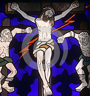 12th Stations of the Cross, Jesus dies on the cross