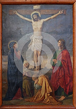 12th Stations of the Cross, Jesus dies on the cross