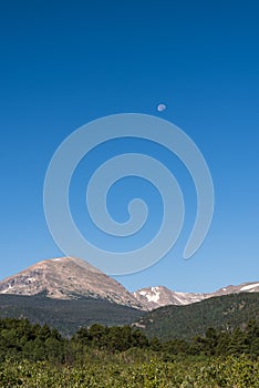 13,176 foot Mount Copeland within Rocky Mountain National Park, Colorado.