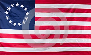 13 star flag for the original colonies of America