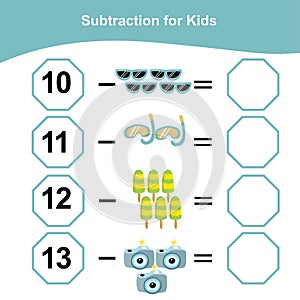 132 Subtraction for Kids