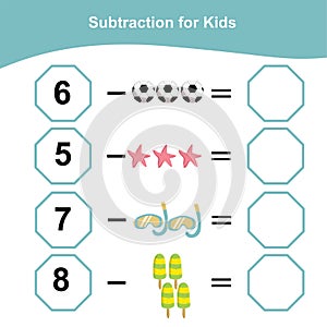 137 Subtraction for Kids