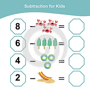 138 Subtraction for Kids