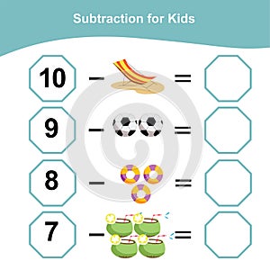 139 Subtraction for Kids