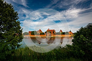 13th century Castle of the Teutonic Order in Malbork