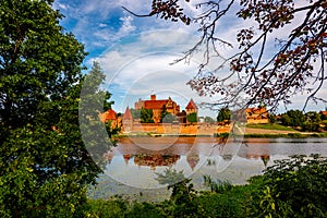 13th century Castle of the Teutonic Order in Malbork