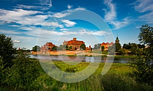 13th century Castle of the Teutonic Order in Malbork