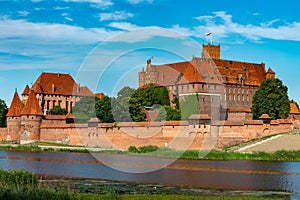 13th century Castle of the Teutonic Order in Malbork