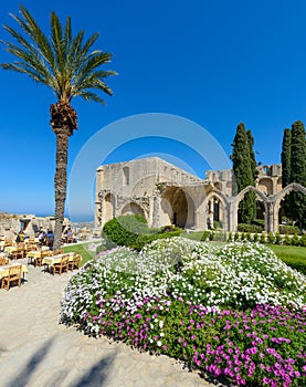 13th century Gothic monastery at Bellapais,northern cyprus 2