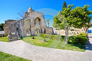 13th century Gothic monastery at Bellapais,northern cyprus 8