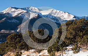 14,276 Foot Mount Antero is part of the Swatch Mountain Range.