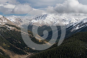 14,336 Foot La Plata Peak is part of the Swatch Mountain Range, Colorado.