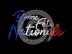 14 July - France National Day, Happy Bastille Day