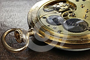 14k gold pocket watch