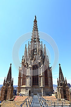 The 14th century Gothic Barcelona Cathedral Catedral de Barcelona