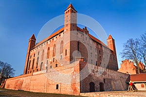 14th century Teutonic castle in Gniew