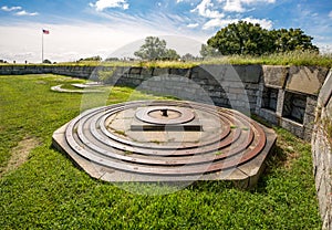 15 inch Rodman Gun Emplacement