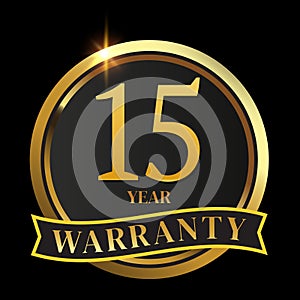 15 year warranty logo